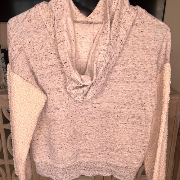 Justice Active Brand Gray Varsity Sweater - Girl Size 10 - Picture 2 of 4